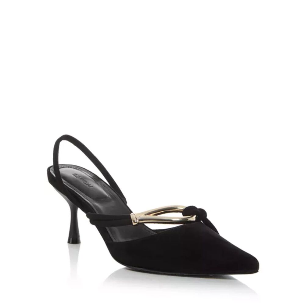 Simkhai Love Knot pointed toe slingback